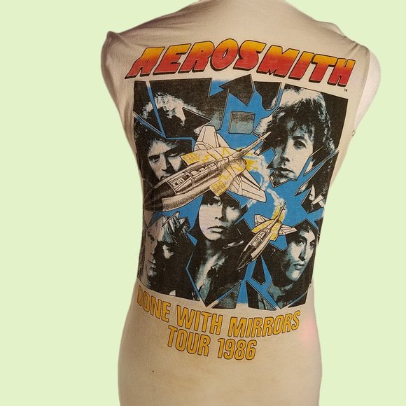 Vintage (1986) Aerosmith "Done with Mirrors" Tour - Picture 4 of 7